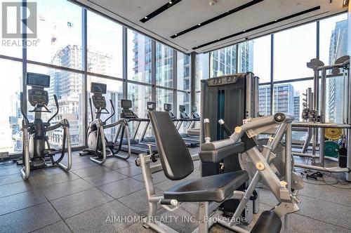 2806 - 7 Grenville Street, Toronto, ON - Indoor Photo Showing Gym Room