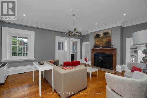 302 - 10360 Islington Avenue, Vaughan, ON - Indoor Photo Showing Living Room With Fireplace