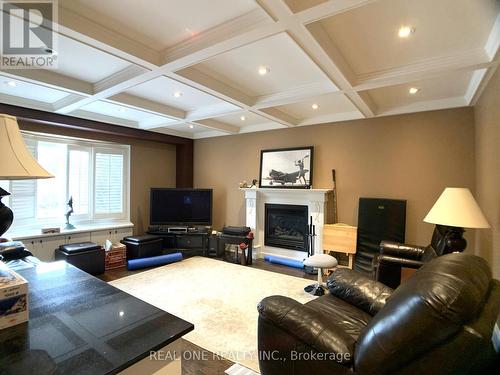 356 Alex Doner Drive, Newmarket, ON - Indoor Photo Showing Other Room With Fireplace