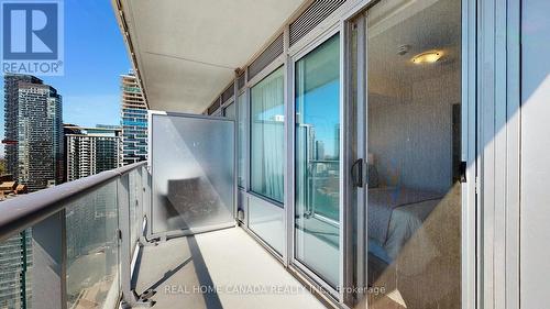 2504 - 195 Redpath Avenue, Toronto, ON - Outdoor With Balcony With Exterior