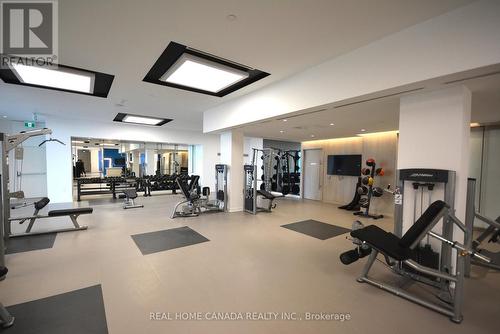 2504 - 195 Redpath Avenue, Toronto C10, ON - Indoor Photo Showing Gym Room