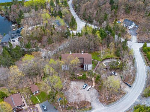 Overall view - 8-111 Ch. De La Baie-Viau, Sainte-Agathe-Des-Monts, QC - Outdoor With View