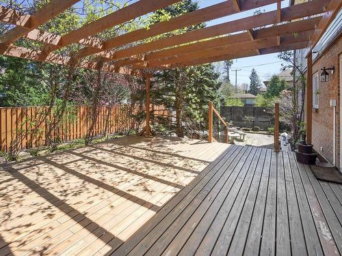 Backyard - 38 Rue Grace-Shantz, Kirkland, QC - Outdoor With Deck Patio Veranda