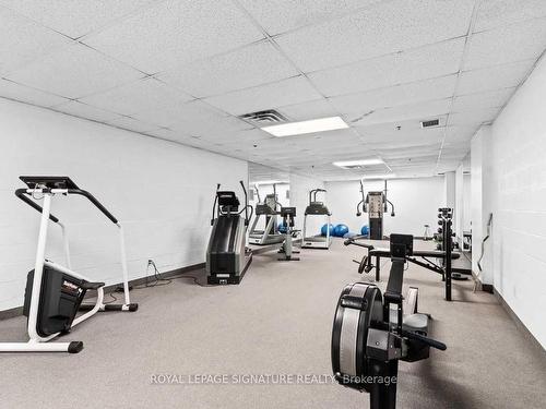 405-1 Leaside Park Dr, Toronto, ON - Indoor Photo Showing Gym Room