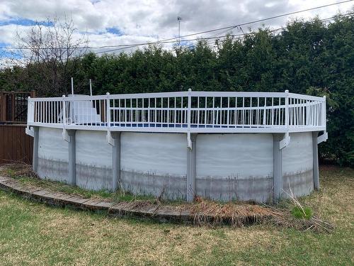 Piscine - 113 Rue Lauzon, Rouyn-Noranda, QC - Outdoor With Above Ground Pool