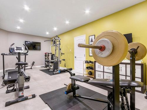 Salle d'exercice - 3241 Rue Du Consul, Laval (Duvernay), QC - Indoor Photo Showing Gym Room