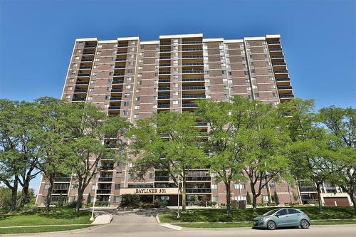 301 Frances Avenue|Unit #303, Stoney Creek, ON - Outdoor With Balcony With Facade