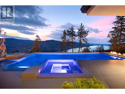 121 Sky Court, Kelowna, BC - Outdoor With In Ground Pool With View