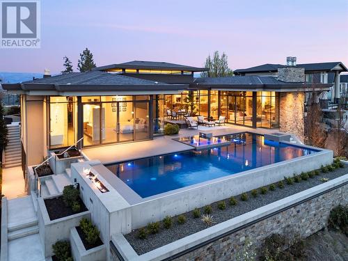 121 Sky Court, Kelowna, BC - Outdoor With In Ground Pool With Deck Patio Veranda