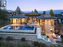 121 Sky Court, Kelowna, BC  - Outdoor With In Ground Pool With View 