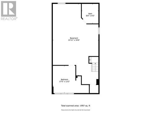 Lower Level (Basement floorplan) - Please note "Bedroom" is not a legal bedroom as it has very small windows. - 2403 Iris Street, Ottawa, ON - Other