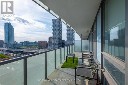 1107 - 1 Market Street, Toronto, ON - Outdoor With Balcony With View With Exterior