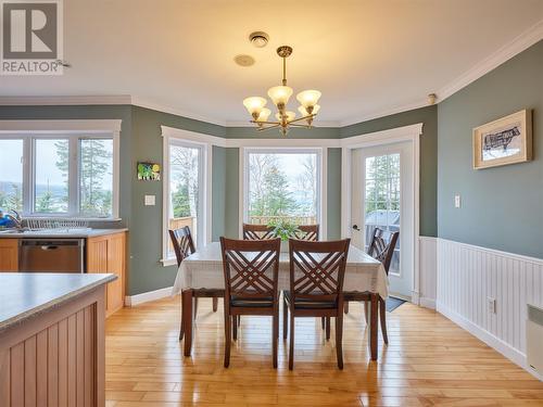 179 Nicholsville Road, Deer Lake, NL - Indoor Photo Showing Dining Room