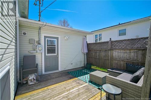 83 Kimberly Street, Fredericton, NB - Outdoor With Deck Patio Veranda With Exterior