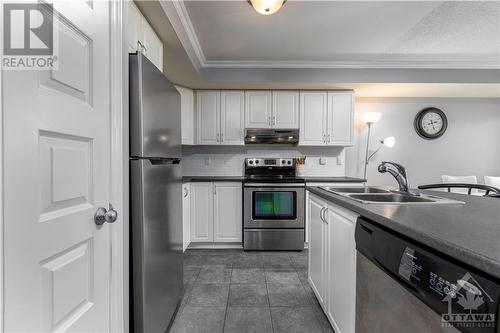 540 Stonefield Private Unit#1, Ottawa, ON - Indoor Photo Showing Kitchen With Double Sink