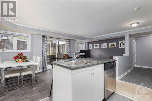 540 Stonefield Private Unit#1, Ottawa, ON - Indoor Photo Showing Kitchen With Double Sink