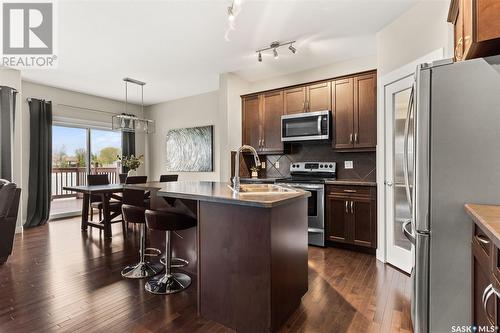 153 Poplar Bluff Crescent, Regina, SK - Indoor Photo Showing Kitchen With Stainless Steel Kitchen