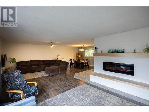 4919 Straume Avenue, Terrace, BC - Indoor Photo Showing Living Room With Fireplace