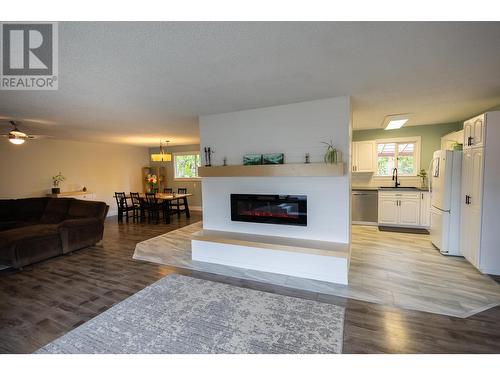 4919 Straume Avenue, Terrace, BC - Indoor Photo Showing Living Room With Fireplace