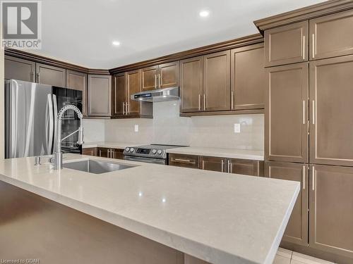 897 Whaley Way, Milton, ON - Indoor Photo Showing Kitchen With Upgraded Kitchen