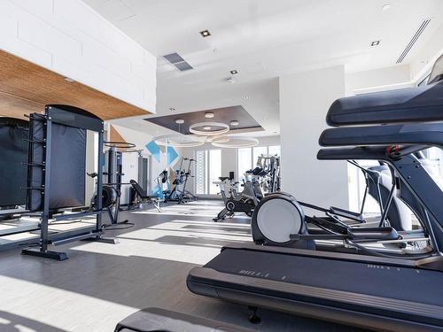 Exercise room - 410-2200 Rue Sauvé O., Montréal (Ahuntsic-Cartierville), QC - Indoor Photo Showing Gym Room