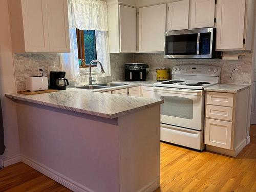 Cuisine - 5-255 Rue Séraphin, Sainte-Adèle, QC - Indoor Photo Showing Kitchen With Double Sink