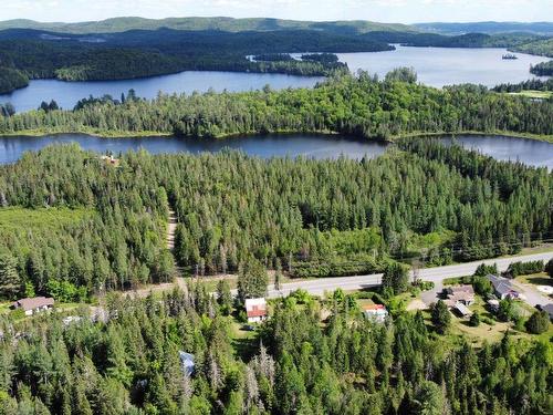 Aerial photo - 4868 Route 329 N., Sainte-Agathe-Des-Monts, QC - Outdoor With Body Of Water With View