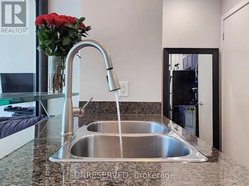 1206 - 218 Queens Quay W, Toronto, ON - Indoor Photo Showing Kitchen With Double Sink