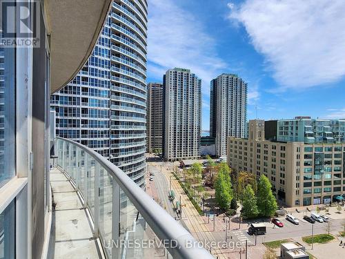 1206 - 218 Queens Quay W, Toronto, ON - Outdoor With Balcony With Facade