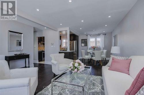 Upper - 61 Farmbrook Road, Toronto, ON - Indoor Photo Showing Living Room