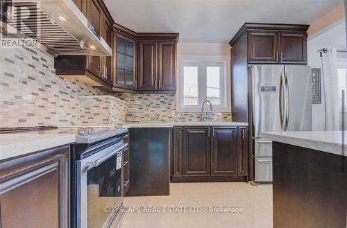 Upper - 61 Farmbrook Road, Toronto, ON - Indoor Photo Showing Kitchen With Stainless Steel Kitchen