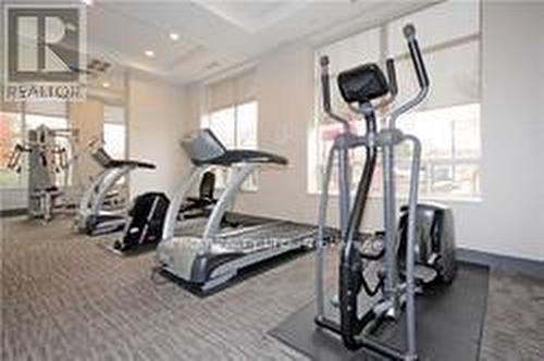 1502 - 55 Strathaven Drive, Mississauga, ON - Indoor Photo Showing Gym Room