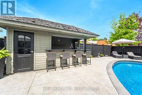 247 Cherry Post Drive, Mississauga, ON - Outdoor With In Ground Pool