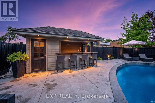 247 Cherry Post Drive, Mississauga, ON - Outdoor With In Ground Pool