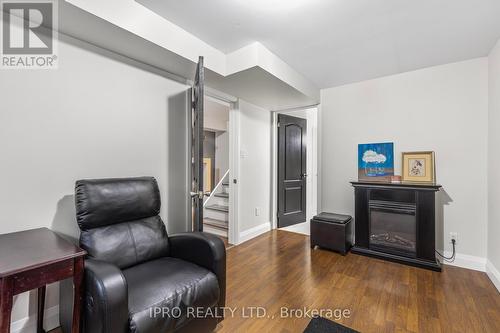 58 Princess Street, Orangeville, ON - Indoor Photo Showing Living Room With Fireplace