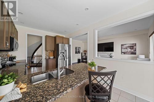 876 Black Cherry Drive, Oshawa, ON - Indoor Photo Showing Kitchen With Double Sink