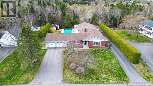 210 Renshaw Road, Rothesay, NB - Outdoor With In Ground Pool With View