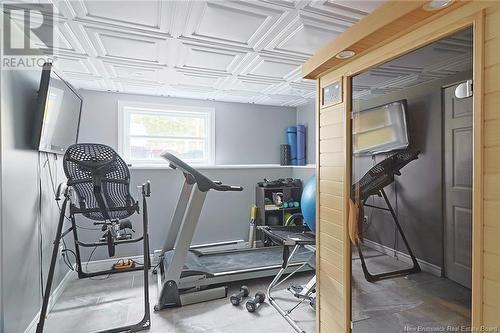 63 Darryl Drive, Burton, NB - Indoor Photo Showing Gym Room