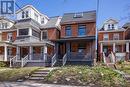 This design kept the century brick facade to keep the exterior charm and flow of the street. - 163 Irving Avenue, Ottawa, ON  - Outdoor With Deck Patio Veranda With Facade 