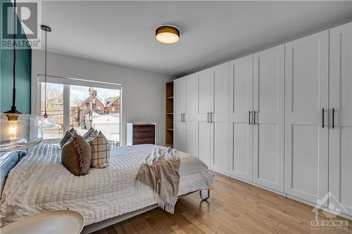 The custom Pax wardrobe has space for everything. - 163 Irving Avenue, Ottawa, ON - Indoor Photo Showing Bedroom