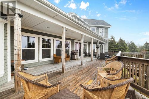 12 Uncle Jim'S Place, Flatrock, NL - Outdoor With Deck Patio Veranda With Exterior