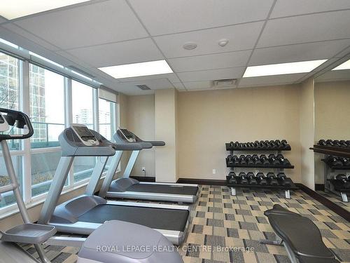 1206-208 Enfield Pl, Mississauga, ON - Indoor Photo Showing Gym Room