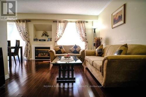 137 Hibbard Drive, Ajax, ON - Indoor Photo Showing Living Room With Fireplace