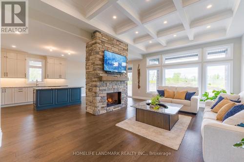 2181 Northeys Road, Smith-Ennismore-Lakefield, ON - Indoor Photo Showing Living Room With Fireplace