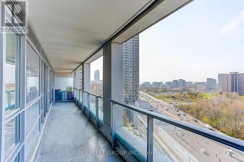 1202 - 30 Herons Hill Way, Toronto, ON - Outdoor With Balcony With View With Exterior