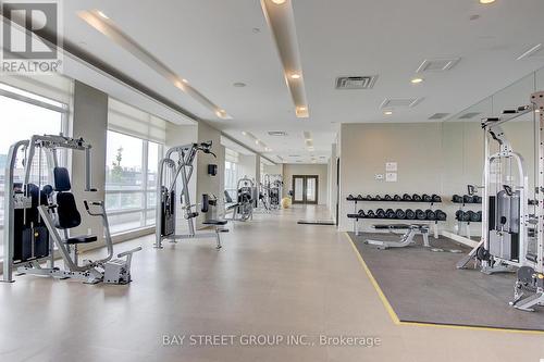 1202 - 30 Herons Hill Way, Toronto, ON - Indoor Photo Showing Gym Room