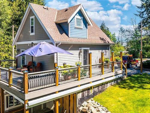 64 Bald Eagle Cres, Bowser, BC - Outdoor With Deck Patio Veranda With Exterior