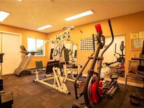 1130-2600 Ferguson Rd, Central Saanich, BC - Indoor Photo Showing Gym Room