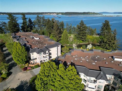 1130-2600 Ferguson Rd, Central Saanich, BC - Outdoor With Body Of Water With View