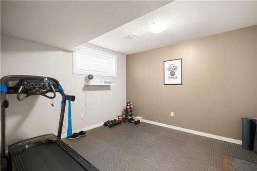 99 Blue Sun Drive, Winnipeg, MB - Indoor Photo Showing Gym Room
